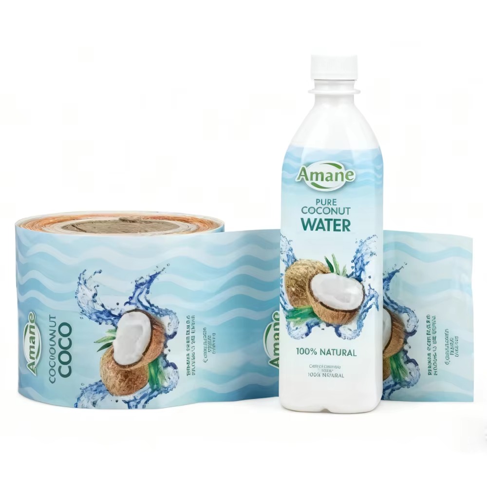 Shrink Wrap Pvc - Kundenspezifische PVC/PET-Schrumpfschlauchetiketten | Flaschenverpackungsdruck für Wasser-,