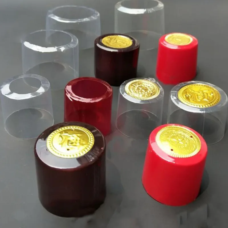 Shrink Wrap Pvc - 100X PVC Wein Flasche Schrumpfen Film