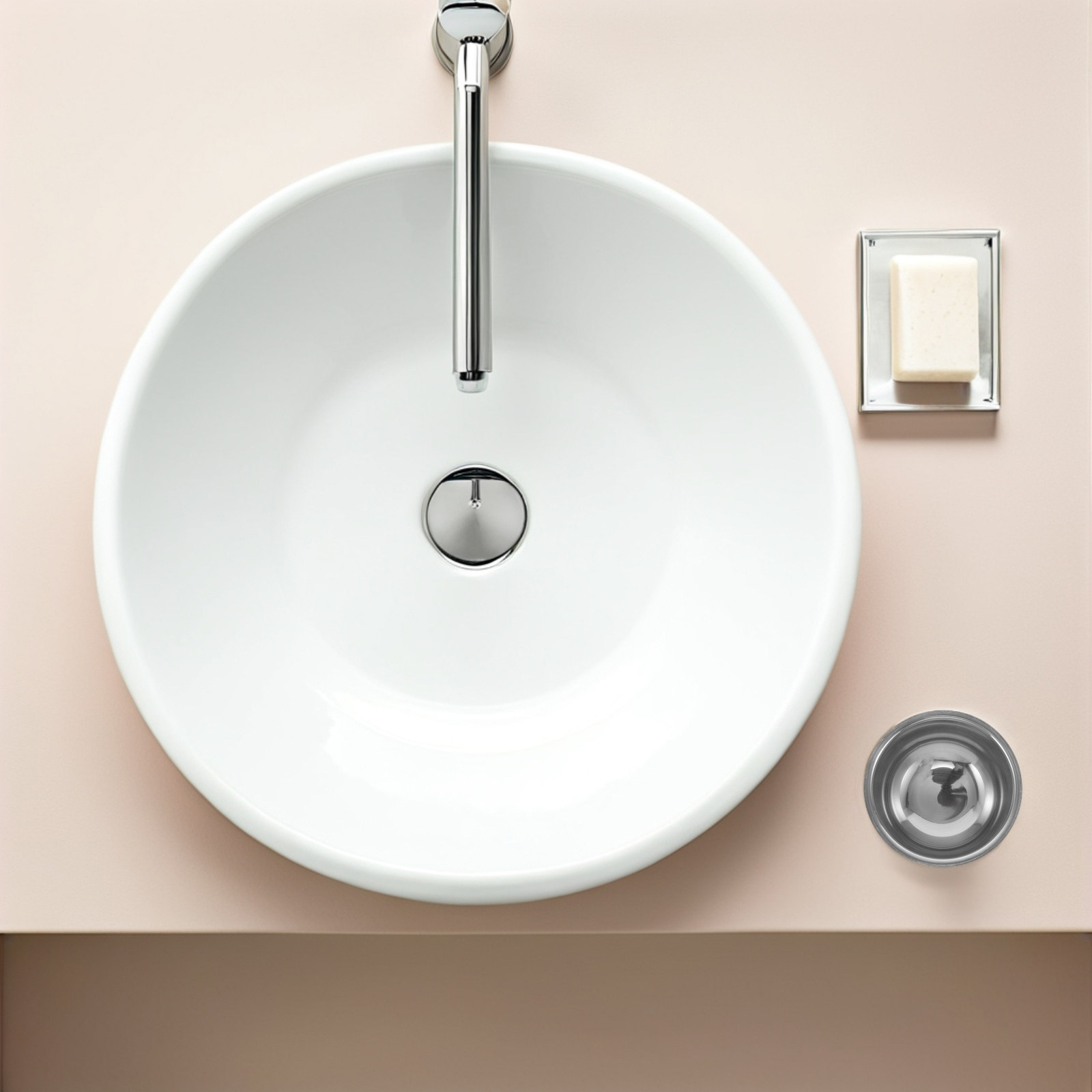 Soap Making Easy - Edelstahl-Rasierschale mit Doppelschicht, Schlankem Design, Leicht