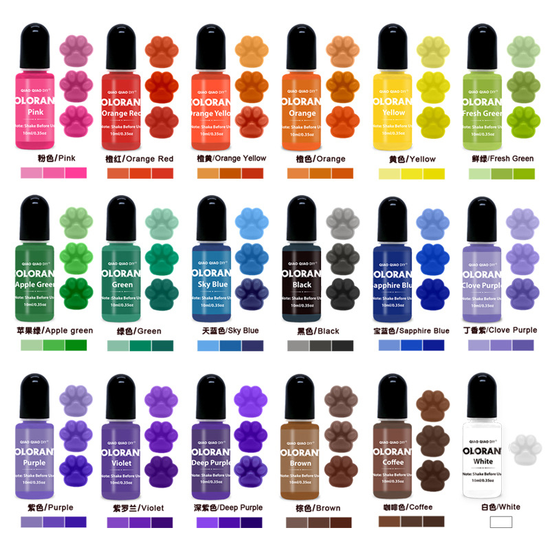 Soap Making Ingredient - 20 Farben Kerzenfarben Wachskerzen Wachs Pigmentfarbe
