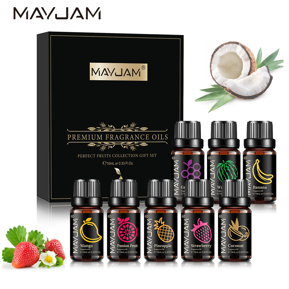 MAYJAM Duftöle-Set, 8-teilig,  – Soap Making Ingredient Bewertung und Preis