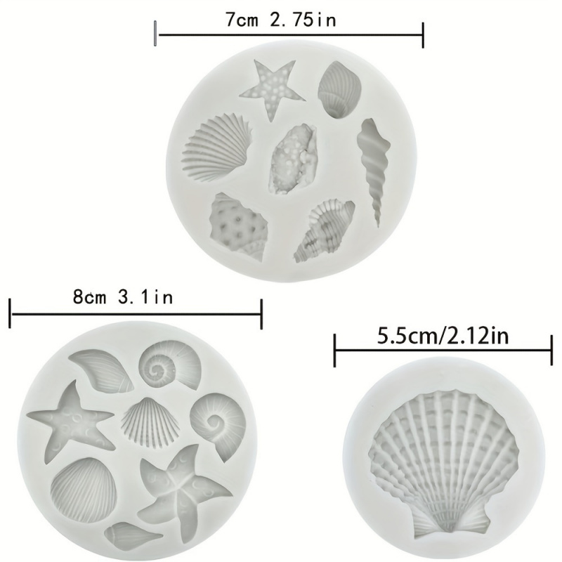 3 Stück/Set, Muschelformen-Set – Soap Making Easy Bewertung und Preis
