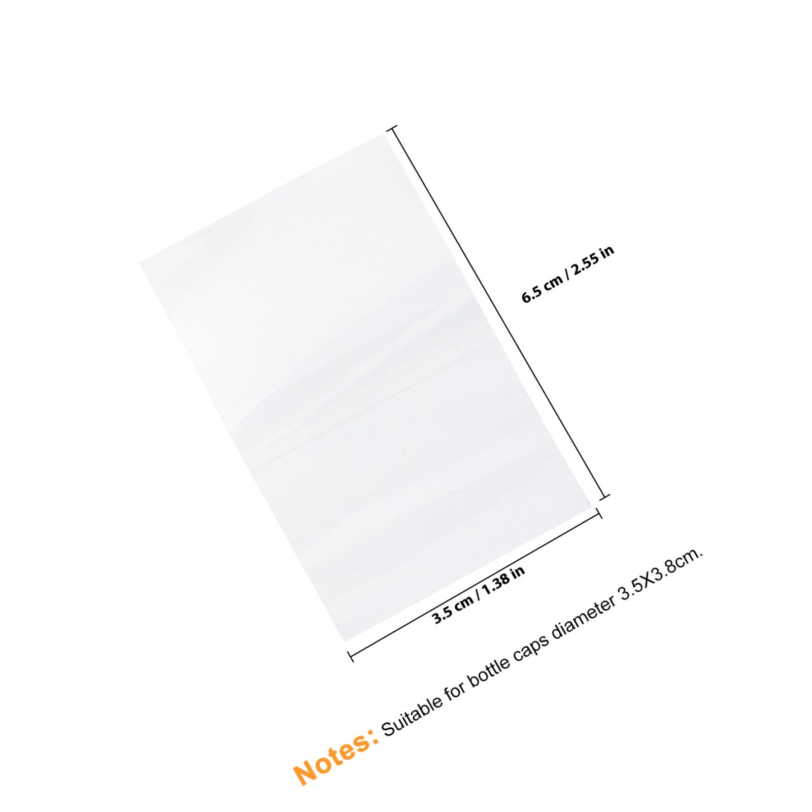 400 Stück Klare Schrumpffolie  – Shrink Wrap Pvc Bewertung und Preis