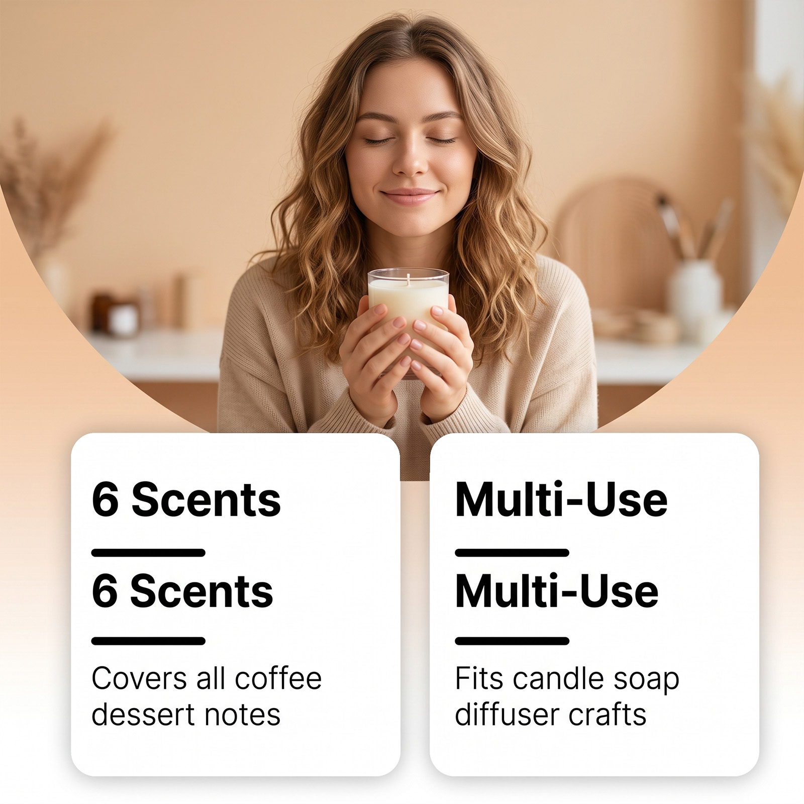 6-teiliges Duftöl-Set für Café – Soap Making Ingredient Bewertung und Preis