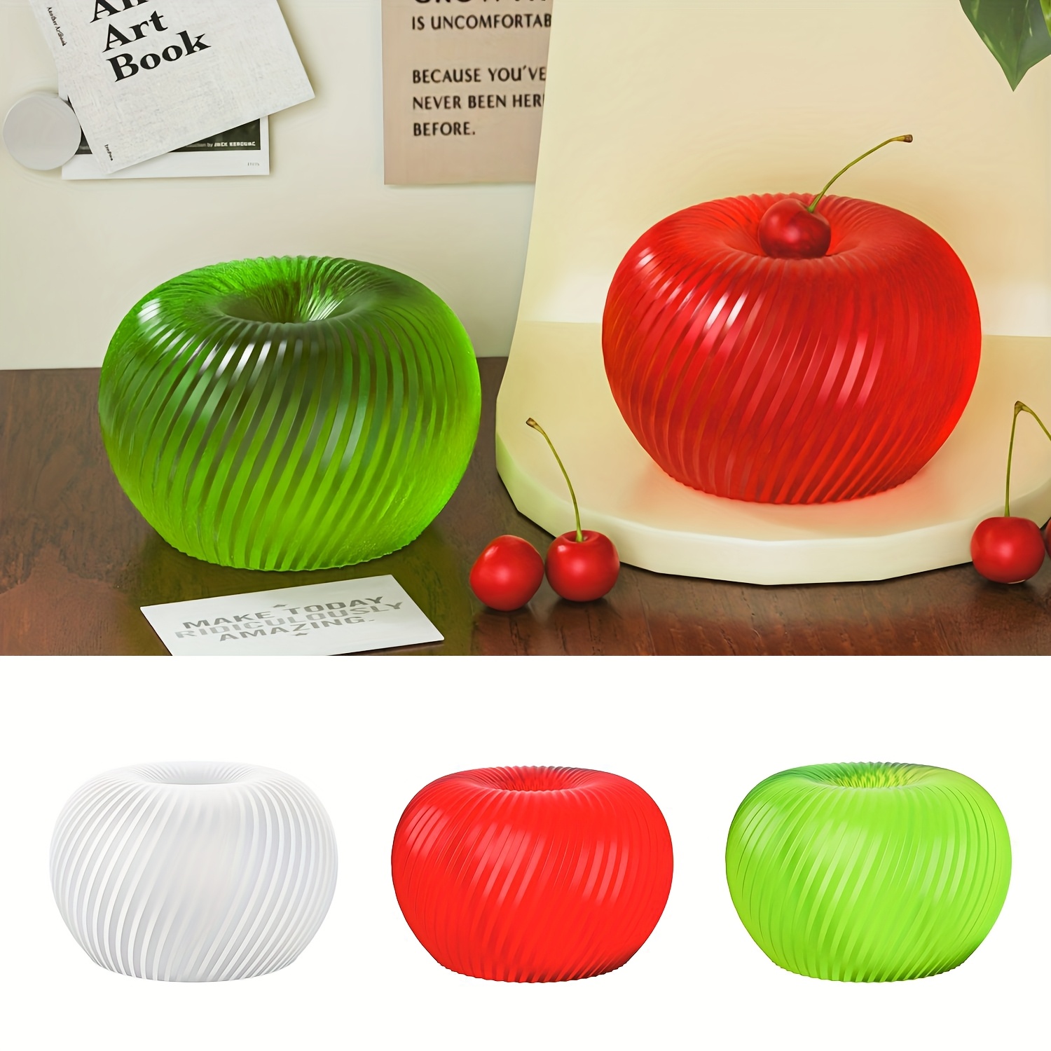 Eine trendige rote Apfel-Silik – Soap Making Organic Bewertung und Preis