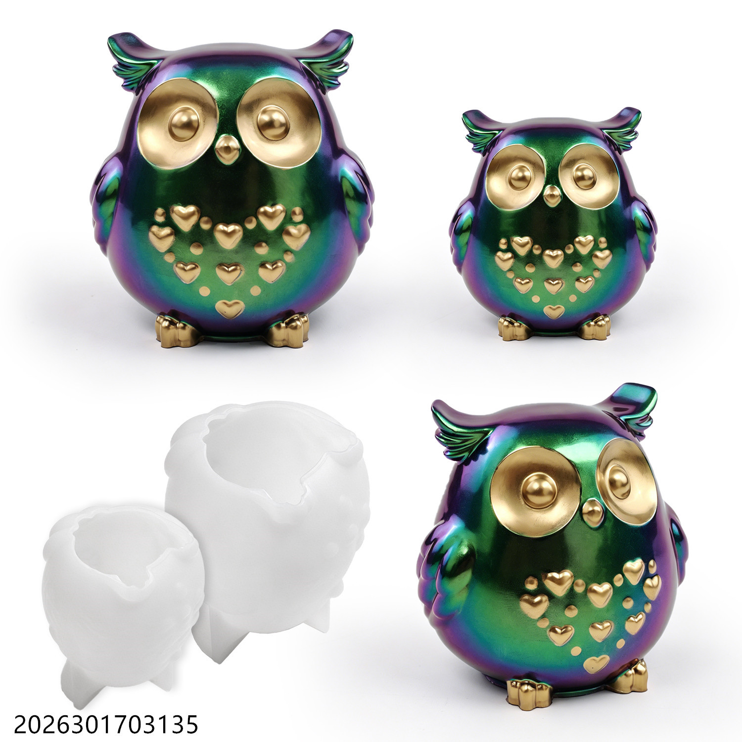 Eulen-Silikonform 3D Vogelform – Soap Making Organic Bewertung und Preis