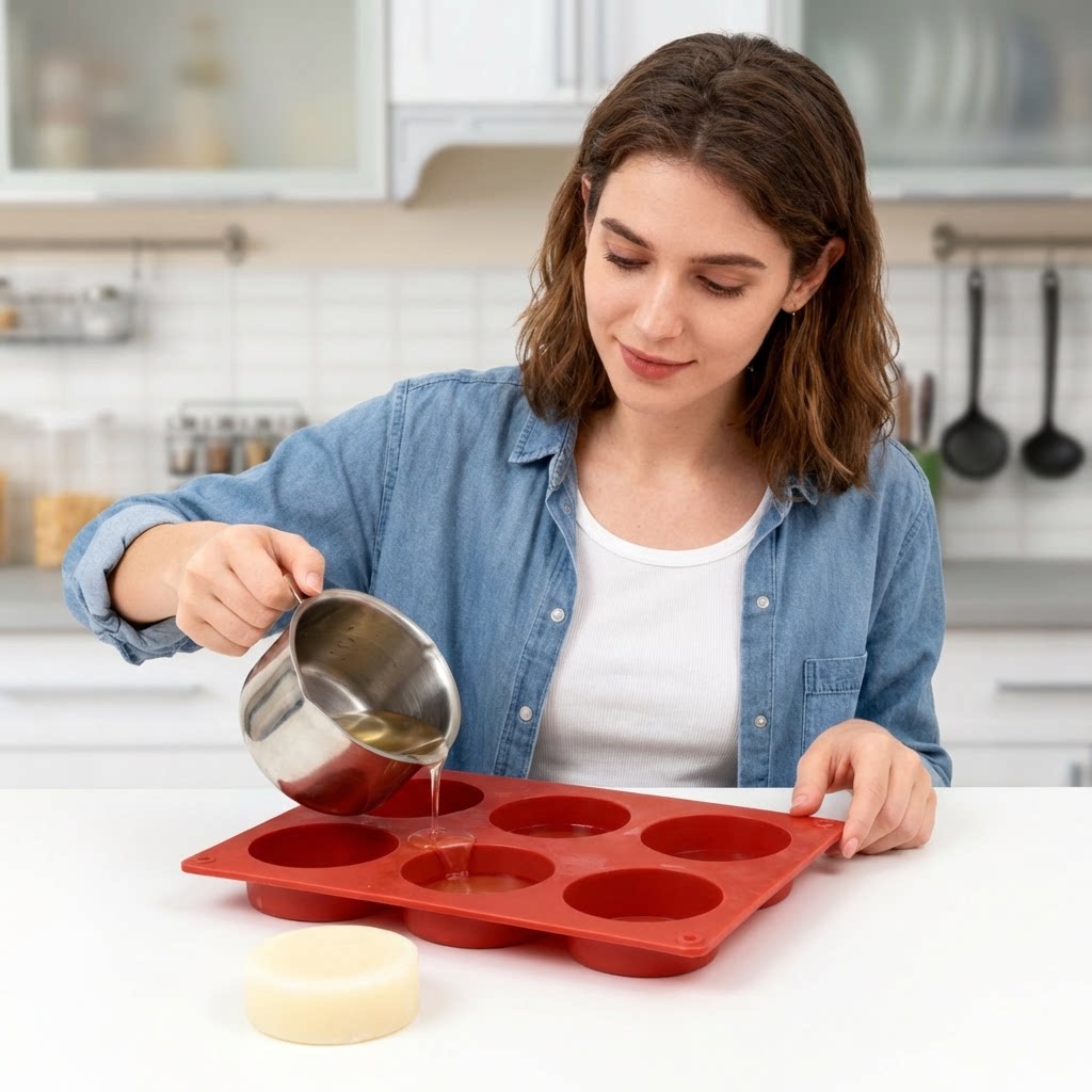 Runde Silikon-Seifenform DIY H – Soap Making Easy Bewertung und Preis